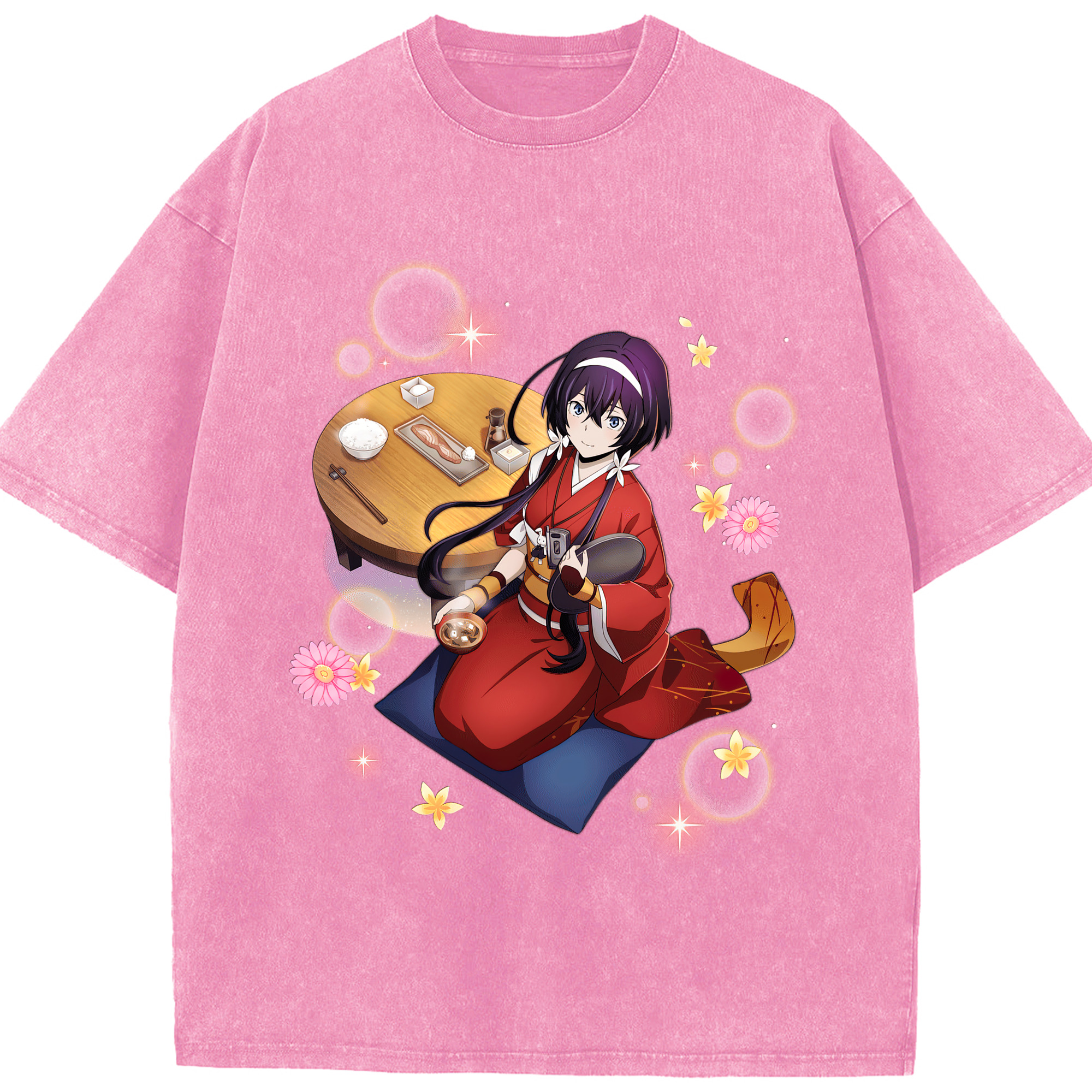 （画像用） 文豪ストレイドッグス Bungo Stray Dogs 綿100% ヴィンテージ風 半袖Tシャツ（フロントプリント）